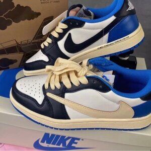 Air Jordan 1 low X Fragment design X Travis Scott